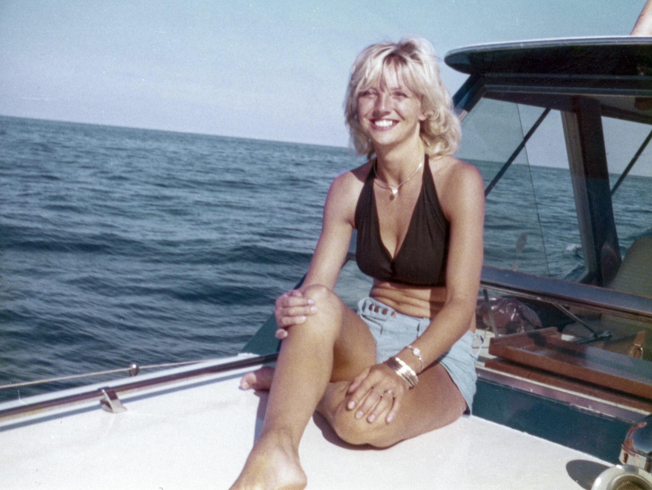 My mom in 1973 on the 4th of July. 